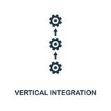 Icono de la integración vertical Diseño monocromático del estilo de la industria 4 0 colecciones del icono UI y UX Integratio ver ilustración del vector Icono de la integración vertical Diseño monocromático del estilo de la industria 4 0 colecciones del icono UI y UX Integratio ver ilustración del vector