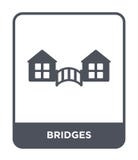 icono de los puentes en estilo de moda del diseño Icono de los puentes aislado en el fondo blanco símbolo plano simple y moderno stock de ilustración icono de los puentes en estilo de moda del diseño Icono de los puentes aislado en el fondo blanco símbolo plano simple y moderno stock de ilustración