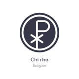 icono de rho de la ji ejemplo aislado del vector del icono de rho de la ji de la colección de la religión editable cante el s?mbo libre illustration icono de rho de la ji ejemplo aislado del vector del icono de rho de la ji de la colección de la religión editable cante el s?mbo libre illustration
