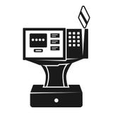 Icono del cajero automático, estilo simple libre illustration Icono del cajero automático, estilo simple libre illustration