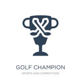icono del campeón del golf en estilo de moda del diseño icono del campeón del golf aislado en el fondo blanco icono del vector de ilustración del vector icono del campeón del golf en estilo de moda del diseño icono del campeón del golf aislado en el fondo blanco icono del vector de ilustración del vector