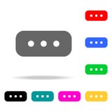 Icono del comentario Elementos en los iconos coloreados multi para los apps móviles del concepto y del web Iconos para el diseño ilustración del vector Icono del comentario Elementos en los iconos coloreados multi para los apps móviles del concepto y del web Iconos para el diseño ilustración del vector