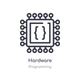icono del esquema del hardware l?nea aislada ejemplo del vector de la colecci?n programada icono fino editable del hardware del m libre illustration icono del esquema del hardware l?nea aislada ejemplo del vector de la colecci?n programada icono fino editable del hardware del m libre illustration