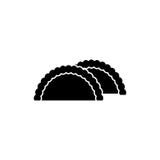 Icono del favor, ejemplo del vector, muestra negra en fondo aislado stock de ilustración Icono del favor, ejemplo del vector, muestra negra en fondo aislado stock de ilustración