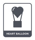 icono del globo del corazón en estilo de moda del diseño icono del globo del corazón aislado en el fondo blanco icono del vector ilustración del vector icono del globo del corazón en estilo de moda del diseño icono del globo del corazón aislado en el fondo blanco icono del vector ilustración del vector