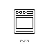 Icono del horno de la colección de los dispositivos electrónicos ilustración del vector Icono del horno de la colección de los dispositivos electrónicos ilustración del vector