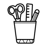 Icono del vector de los efectos de escritorio libre illustration Icono del vector de los efectos de escritorio libre illustration