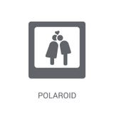 Icono polaroid ilustración del vector Icono polaroid ilustración del vector