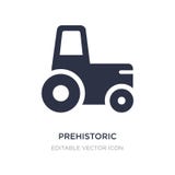 icono prehistórico en el fondo blanco Ejemplo simple del elemento del concepto del transporte libre illustration icono prehistórico en el fondo blanco Ejemplo simple del elemento del concepto del transporte libre illustration