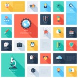 Iconos de SEO stock de ilustración Iconos de SEO stock de ilustración