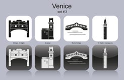 Iconos de Venecia libre illustration Iconos de Venecia libre illustration