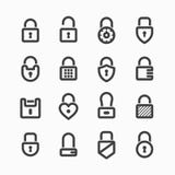 Iconos del candado libre illustration Iconos del candado libre illustration