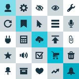 Iconos del utilizador fijados Colección de llave, de opciones, de aumento y de otros elementos También incluye símbolos tal como stock de ilustración Iconos del utilizador fijados Colección de llave, de opciones, de aumento y de otros elementos También incluye símbolos tal como stock de ilustración