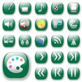 Icons, Digital Media Art Set stock illustration Icons, Digital Media Art Set stock illustration