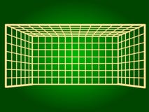 Icons soccer gate. Thin lines. Royalty Free Stock Photography Icons soccer gate. Thin lines. Royalty Free Stock Photography