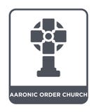 icône aaronic d'église d'ordre dans le style à la mode de conception icône aaronic d'église d'ordre d'isolement sur le fond blanc illustration stock icône aaronic d'église d'ordre dans le style à la mode de conception icône aaronic d'église d'ordre d'isolement sur le fond blanc illustration stock