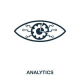 Icône d'Analytics Ligne conception d'icône de style Ui Illustration d'icône d'analytics pictogramme d'isolement sur le blanc Prêt illustration stock Icône d'Analytics Ligne conception d'icône de style Ui Illustration d'icône d'analytics pictogramme d'isolement sur le blanc Prêt illustration stock