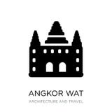 icône d'Angkor Vat dans le style à la mode de conception icône d'Angkor Vat d'isolement sur le fond blanc icône de vecteur d'Angk illustration stock icône d'Angkor Vat dans le style à la mode de conception icône d'Angkor Vat d'isolement sur le fond blanc icône de vecteur d'Angk illustration stock