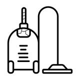 Icône d'aspirateur illustration libre de droits Icône d'aspirateur illustration libre de droits