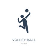 icône de boule de volée dans le style à la mode de conception icône de boule de volée d'isolement sur le fond blanc icône de vect illustration de vecteur icône de boule de volée dans le style à la mode de conception icône de boule de volée d'isolement sur le fond blanc icône de vect illustration de vecteur