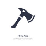 icône de hache du feu sur le fond blanc Illustration simple d'élément de notion générale illustration libre de droits icône de hache du feu sur le fond blanc Illustration simple d'élément de notion générale illustration libre de droits