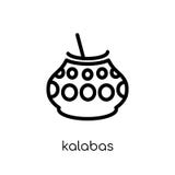 Icône de Kalabas illustration libre de droits Icône de Kalabas illustration libre de droits