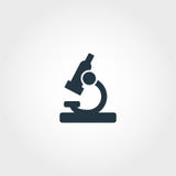 Icône de microscope Conception monochrome de la meilleure qualité de collection d'icône d'éducation Icône créative de microscope illustration libre de droits Icône de microscope Conception monochrome de la meilleure qualité de collection d'icône d'éducation Icône créative de microscope illustration libre de droits