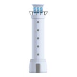 Icône de phare de mer, style de bande dessinée illustration stock Icône de phare de mer, style de bande dessinée illustration stock