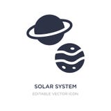 icône de planètes de système solaire sur le fond blanc Illustration simple d'élément de notion générale illustration libre de droits icône de planètes de système solaire sur le fond blanc Illustration simple d'élément de notion générale illustration libre de droits