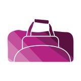 Icône de sac de forme physique illustration libre de droits Icône de sac de forme physique illustration libre de droits