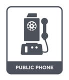icône de téléphone public dans le style à la mode de conception icône de téléphone public d'isolement sur le fond blanc icône de illustration stock icône de téléphone public dans le style à la mode de conception icône de téléphone public d'isolement sur le fond blanc icône de illustration stock