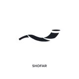 icône de vecteur d'isolement par shofar noir r symbole editable de logo de shofar illustration de vecteur icône de vecteur d'isolement par shofar noir r symbole editable de logo de shofar illustration de vecteur