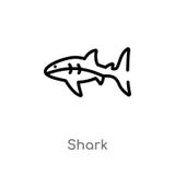 ic?ne de vecteur de requin d'ensemble ligne simple noire d'isolement illustration d'?l?ment de concept nautique requin editable d illustration libre de droits ic?ne de vecteur de requin d'ensemble ligne simple noire d'isolement illustration d'?l?ment de concept nautique requin editable d illustration libre de droits