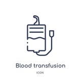 Icône linéaire de transfusion sanguine de collection d'ensemble d'armée Ligne mince vecteur de transfusion sanguine d'isolement s illustration de vecteur Icône linéaire de transfusion sanguine de collection d'ensemble d'armée Ligne mince vecteur de transfusion sanguine d'isolement s illustration de vecteur