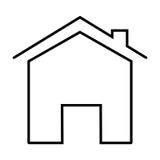 Icône à la maison sur le fond blanc Style plat icône à la maison pour votre conception de site Web, logo, appli, UI symbole de ma illustration de vecteur Icône à la maison sur le fond blanc Style plat icône à la maison pour votre conception de site Web, logo, appli, UI symbole de ma illustration de vecteur