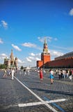 Ideia do verão do quadrado vermelho, Moscou, Rússia fotos de stock Ideia do verão do quadrado vermelho, Moscou, Rússia fotos de stock