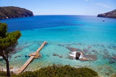 Idyllische Ansicht in Mallorca-Insel stockfotografie Idyllische Ansicht in Mallorca-Insel stockfotografie