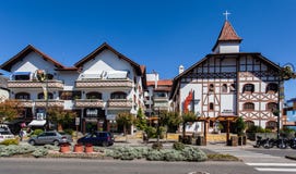 Iglesia metodista Gramado el Brasil imágenes de archivo libres de regalías Iglesia metodista Gramado el Brasil imágenes de archivo libres de regalías