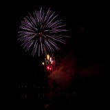 Ignis Brunensis 2018 fuochi d'artificio fotografia stock Ignis Brunensis 2018 fuochi d'artificio fotografia stock