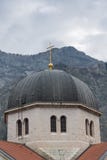 Igreja ortodoxa medieval velha na cidade velha de Kotor Montenegro imagem de stock Igreja ortodoxa medieval velha na cidade velha de Kotor Montenegro imagem de stock