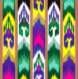 Ikat Eastern fabric. Asian pattern. Traditional national clothes. vector illustration Ikat Eastern fabric. Asian pattern. Traditional national clothes. vector illustration