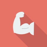 Ikona bodybuilding ilustracja wektor Ikona bodybuilding ilustracja wektor