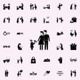 il bambino dà i fiori all'icona dei genitori Generi \ 'insieme universale delle icone del giorno di s per il web ed il cellulare illustrazione vettoriale il bambino dà i fiori all'icona dei genitori Generi \ 'insieme universale delle icone del giorno di s per il web ed il cellulare illustrazione vettoriale