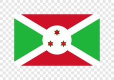 Il Burundi - bandiera nazionale illustrazione vettoriale Il Burundi - bandiera nazionale illustrazione vettoriale