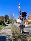 Il fanale di arresto immagini stock libere da diritti Il fanale di arresto immagini stock libere da diritti