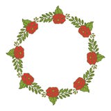 Il fiore della struttura dell'illustrazione di vettore è aumentato fondo bianco isolato rosso illustrazione vettoriale Il fiore della struttura dell'illustrazione di vettore è aumentato fondo bianco isolato rosso illustrazione vettoriale