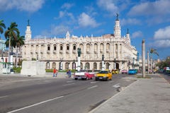 Il grande teatro di Avana, a Avana, Cuba immagine stock libera da diritti Il grande teatro di Avana, a Avana, Cuba immagine stock libera da diritti