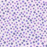 Il modello senza cuciture con la piccola margherita delicata fiorisce nel rosa, blu Fotografie Stock Il modello senza cuciture con la piccola margherita delicata fiorisce nel rosa, blu Fotografie Stock