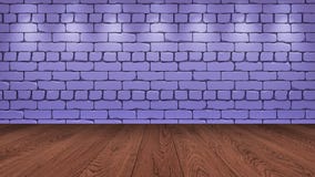 Il piano d'appoggio di legno marrone nei precedenti è un vecchio mattone rosso-chiaro Effetto del riflettore sulla parete - può e royalty illustrazione gratis Il piano d'appoggio di legno marrone nei precedenti è un vecchio mattone rosso-chiaro Effetto del riflettore sulla parete - può e royalty illustrazione gratis