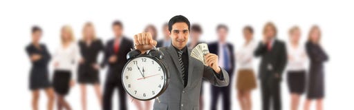 Il tempo è denaro fotografia stock libera da diritti Il tempo è denaro fotografia stock libera da diritti